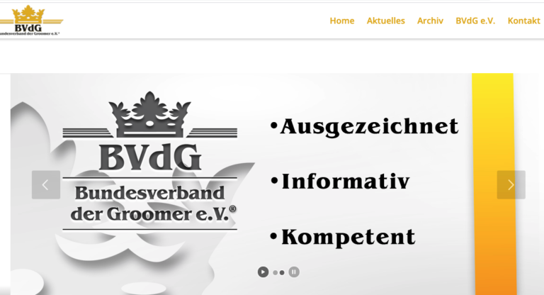 Bundesverband der Groomer e.V. (BVdG) 2 Bundesverband der groomer 768x416