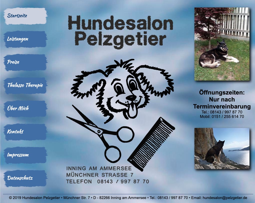Hundesalon Pelzgetier in Inning am Ammersee