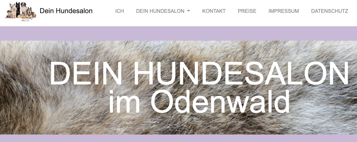 Dein Hundesalon im Odenwald