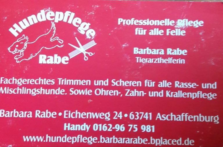 hundepflege rabe aschaffenburg 768x507