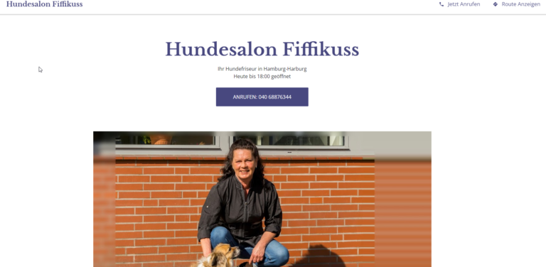 2021 11 05 13 10 24 Hundesalon Fiffikuss Ihr Hundefriseur in Hamburg Harburg and 3 more pages Pe 768x376