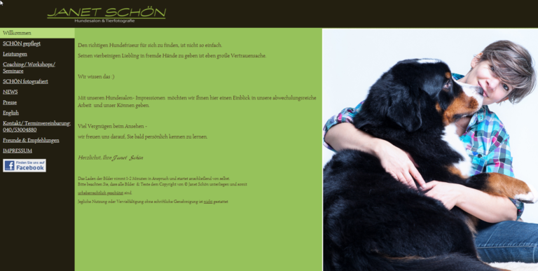 2021 11 10 19 50 56 IMPRESSUM JANET SCHOeN Hundesalon und Tierfotografie and 4 more pages Persona 768x387