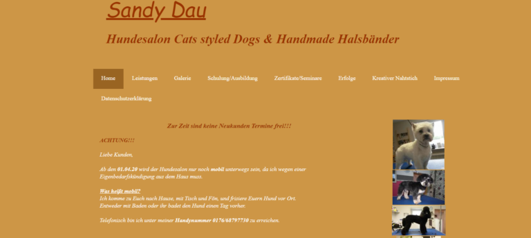 2021 11 10 21 08 12 Mobiler Hundefriseur Cats styled Dogs Home and 12 more pages Personal Micr 768x345