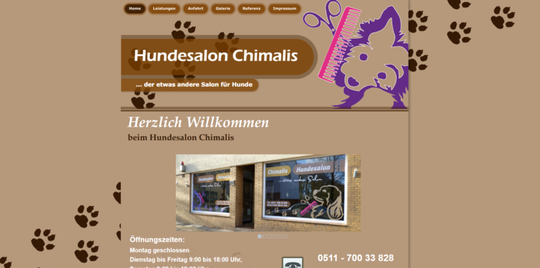 2021 11 15 14 18 35 Hundesalon Chimalis and 4 more pages Personal Microsoft​ Edge 768x381