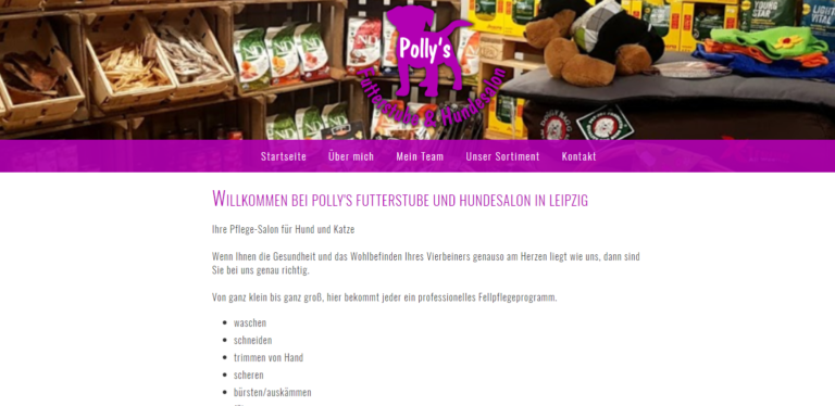 2021 11 16 12 21 07 Pollys Futterstube Hundesalon Leipzig and 3 more pages Personal Microsoft 768x374