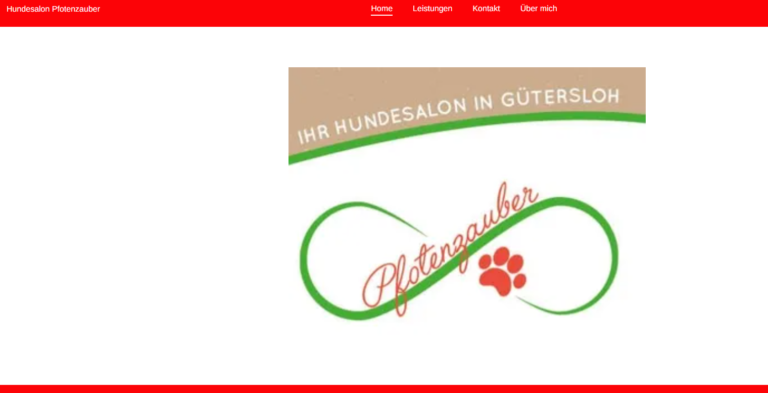 2021 11 16 21 43 05 Ihr Hundesalon in Guetersloh   Hundesalon Pfotenzauber and 3 more pages Persona 768x393