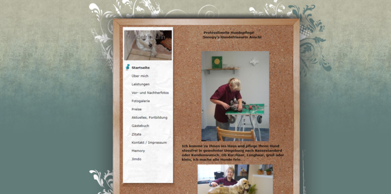 2021 11 26 13 32 14 Hundefriseur hundefriseurinanschis jimdo page and 3 more pages Personal M 768x382