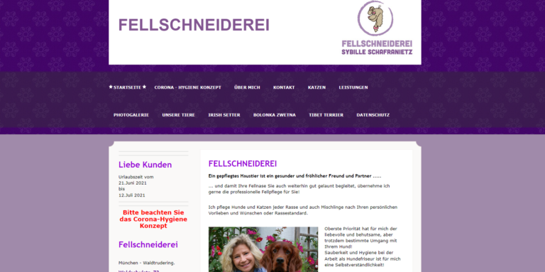 2021 11 26 21 27 59 Hundefriseur  FELLSCHNEIDEREI hundefriseur fellschneidereis Webseite and 3 mo 768x383