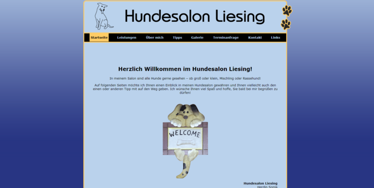 2021 11 29 19 14 21 Willkommen im Hundesalon Liesing and 3 more pages Personal Microsoft​ Edge 768x387