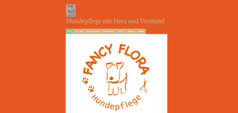 2021 11 29 19 19 48 Willkommen bei Fancy Flora Hundepflege fancyfloras Webseite and 3 more pages 768x366