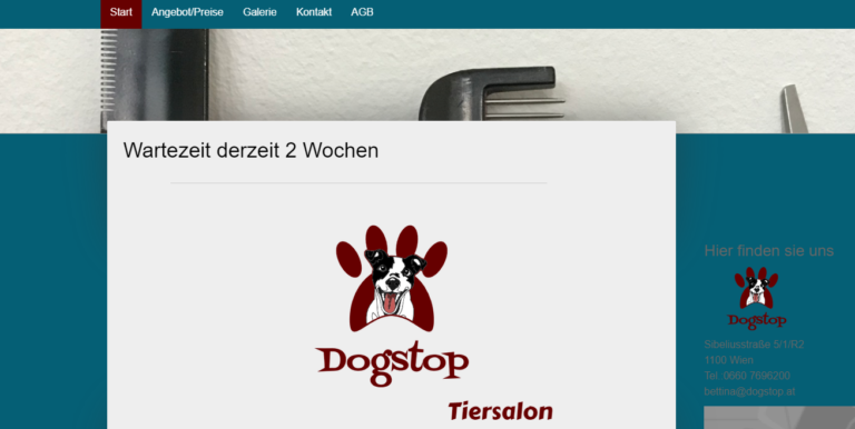 2021 11 29 22 48 35 Start dogstop hundesalons Webseite and 3 more pages Personal Microsoft​ E 768x386