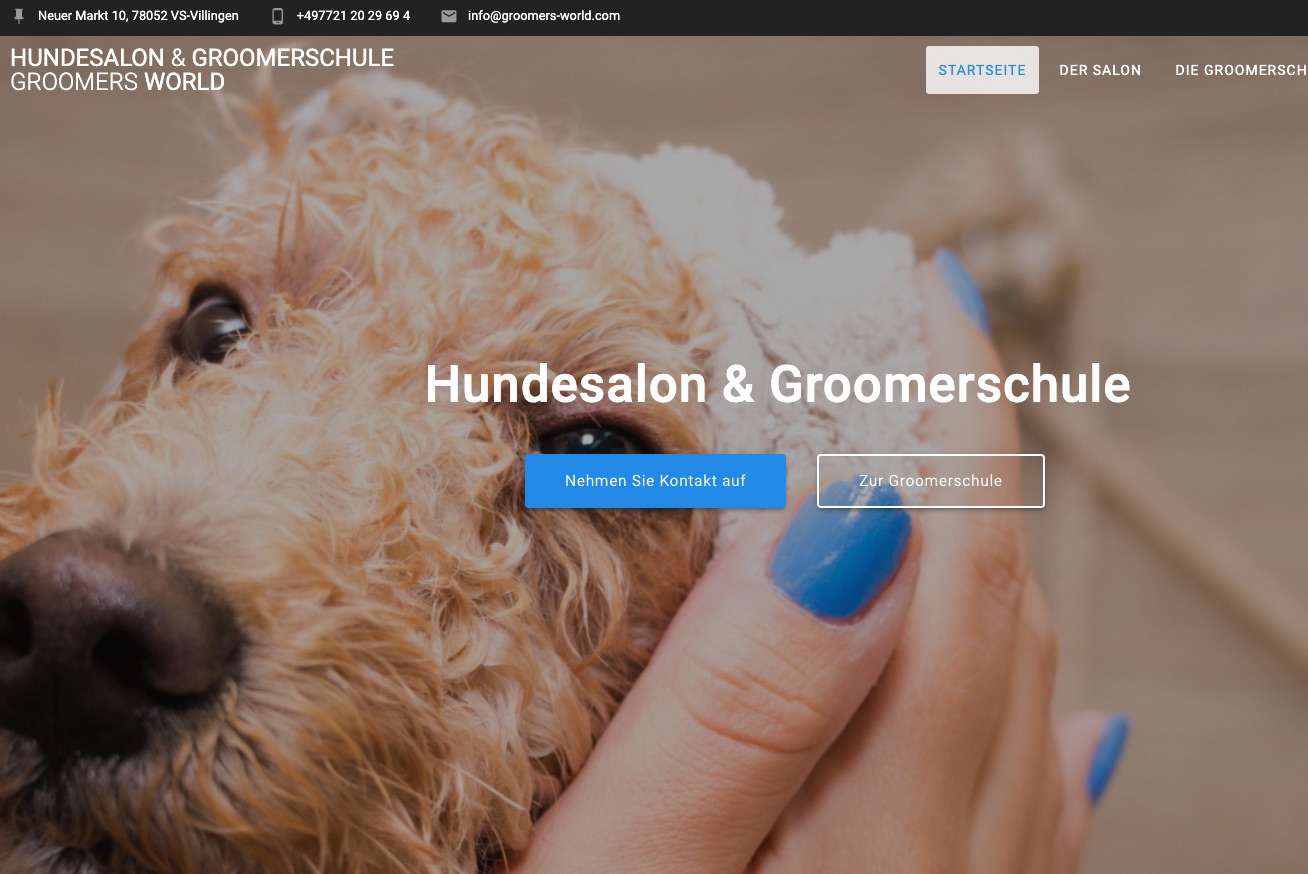 Hundesalon & Groomerschule GROOMERS WORLD in Villingen-Schwenningen
