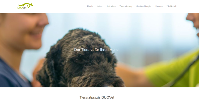 2021 12 01 18 07 13 ➤ Tierarzt fuer Katze Hund mit ☆ Bewertung in Bern. Duovet 1 768x384