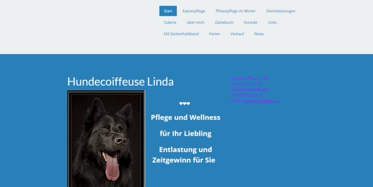 2021 12 02 11 42 04 Hundecoiffeuse Linda l kaufmanns Webseite 768x385