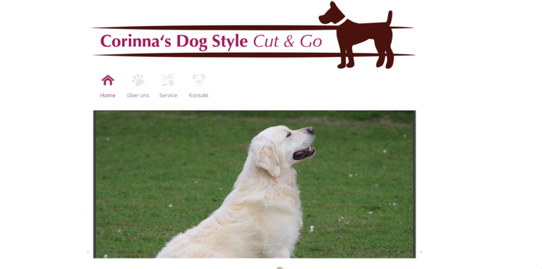 2021 12 06 17 39 50 Willkommen bei Corinnas Dog Style Cut Go and 3 more pages Personal Micros 768x382