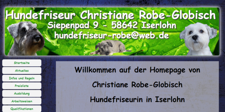 2021 12 14 21 38 51 Hundefriseur Christiane Robe Globisch in Iserlohn 768x384