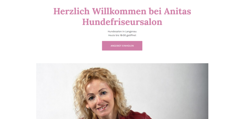 2021 12 21 15 33 59 Anitas Hundefriseursalon Hundesalon in Langenau and 4 more pages Personal  768x392