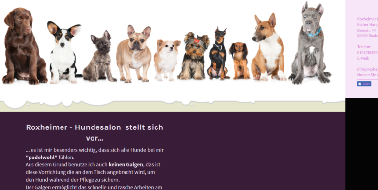 2021 12 24 02 41 58 Roxheimer Hundesalon Startseite and 3 more pages Personal Microsoft​ Edge 768x386